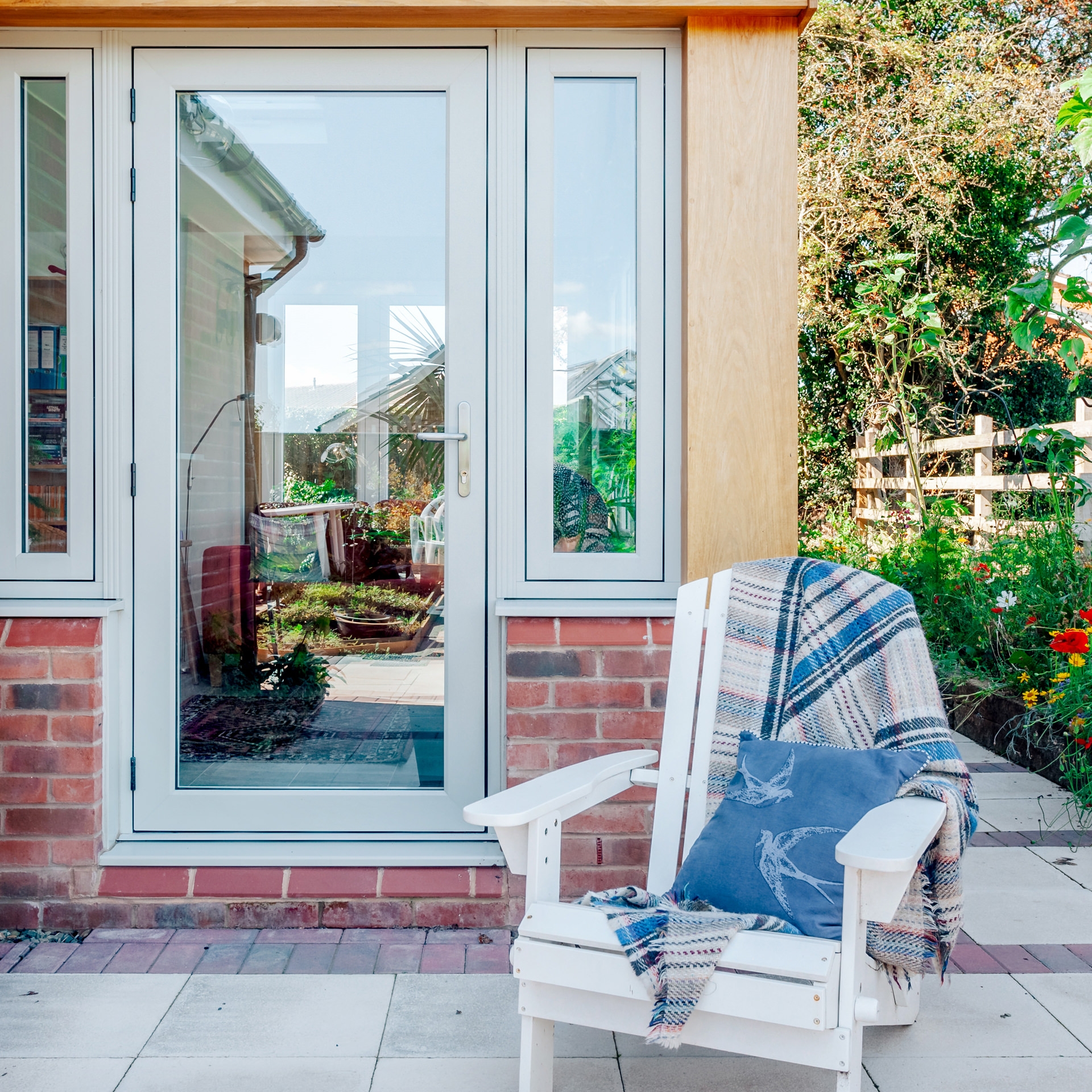 coloured residence doors denmead